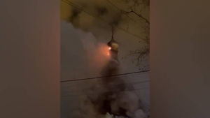 Снявшие на видео пожар в церкви под Петербургом испугались обрушения купола
