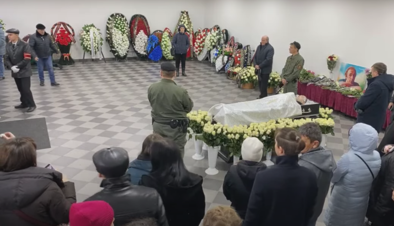 Церемония прощания с Сергеем Кузнецовым в Оренбурге. Похороны Сергея Кузнецова в Оренбурге.