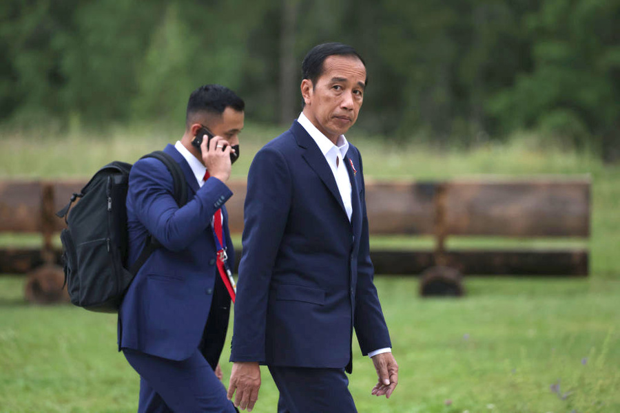 Президент Индонезии Джоко Видодо. Обложка © Getty Images / Sean Gallup