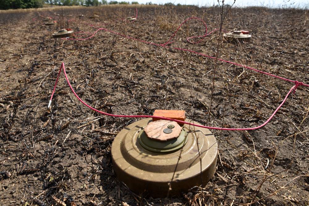 Российский сапёр подорвался на мине в Курской области