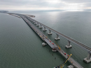 Работа над восстановлением Крымского моста идёт с опережением графика