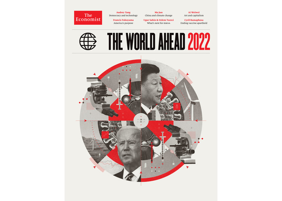 Обложка на 2022 год. Фото © The Economist