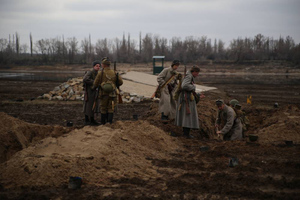 В Волгоградской области прошла военно-историческая реконструкция "Уран"