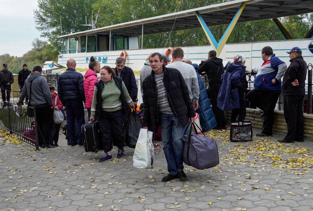 Власти Херсонской области сообщили об окончании вывоза жителей с правого берега Днепра