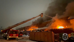 Найден седьмой погибший в пожаре на складе в Москве
