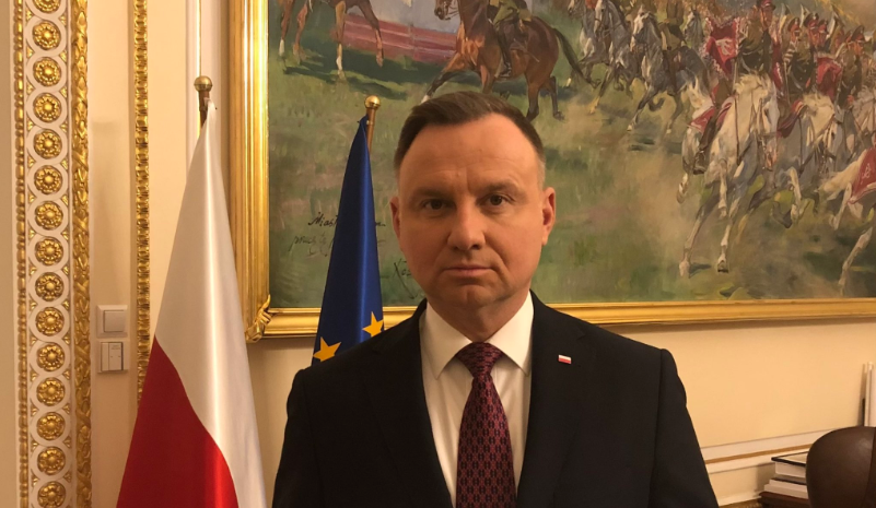 Президент Польши Дуда признался пранкерам, что боится ядерной катастрофы