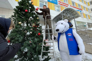 Представители "Единой России" организуют новогодние ёлки для детей беженцев из Донбасса
