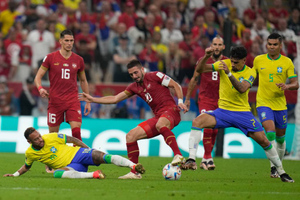 Дубль Ришарлисона в матче с Сербией обеспечил Бразилии первую победу на ЧМ-2022