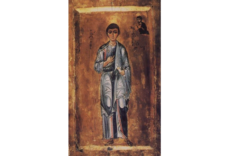 Один из старейших образов апостола — византийская икона X века. Фото © Wikipedia