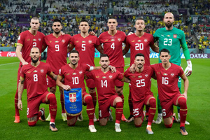 Флаг в раздевалке сборной Сербии вызвал скандал на ЧМ-2022