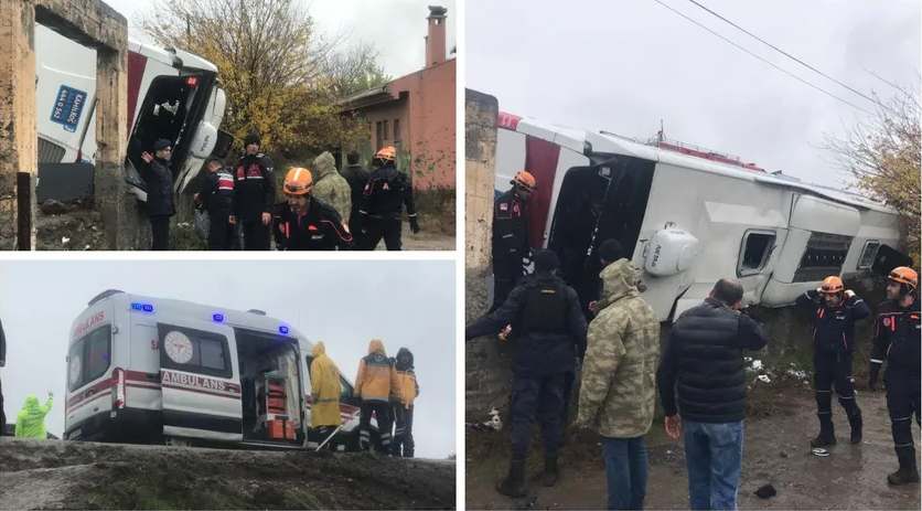 В ДТП с автобусом в Турции пострадало 20 человек