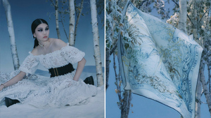 Пользователи соцсетей ополчились на Dior, углядев поддержку России на фото моделей у берёзок