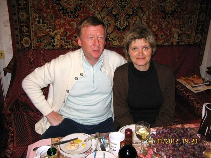 Свадебная фотография Смирновой и Чубайса. Фото © LiveJournal / A_CHUBAIS
