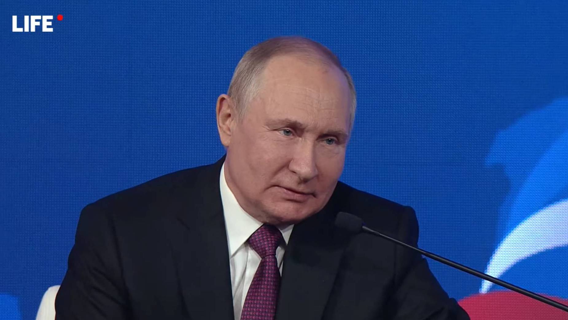 Путин назвал неизбежным столкновение РФ с неонацистским украинским режимом