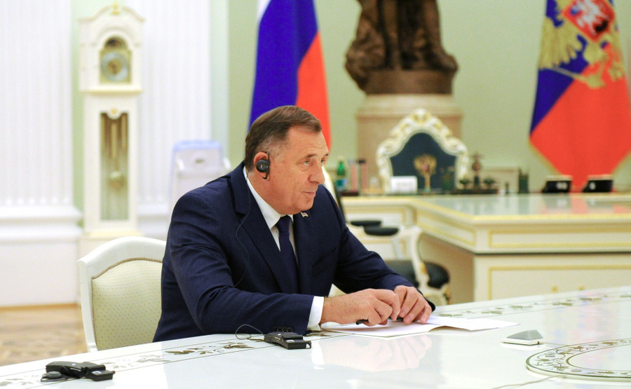 Президент Республики Сербской Милорад Додик. Обложка © kremlin.ru