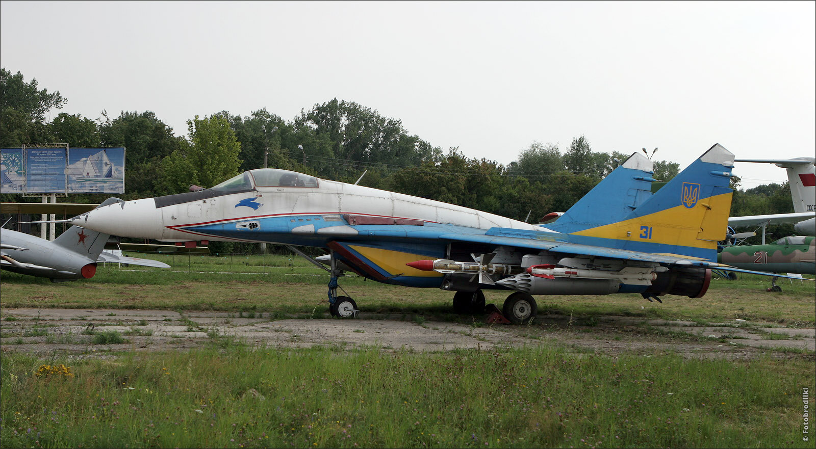 Российские истребители сбили МиГ-29 Украины в Николаевской области