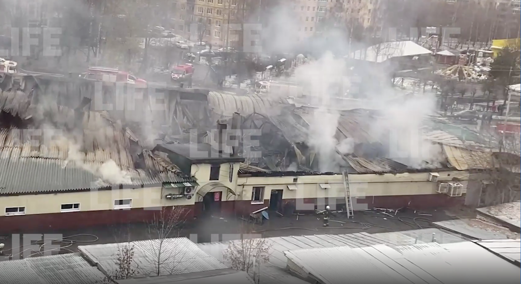 Число погибших при пожаре в кафе Полигон в Костроме увеличилось до 15