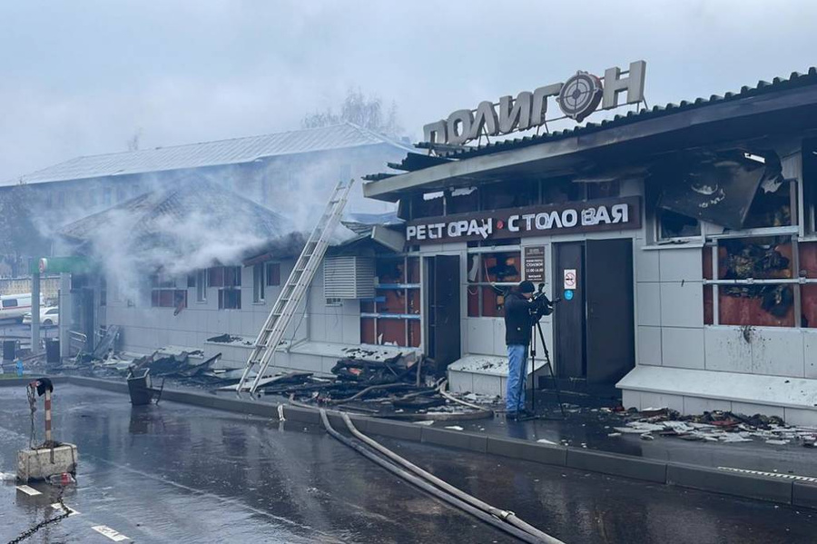 Последствия пожара в кафе в Костроме. Фото © ТАСС / Прокуратура Костромской области