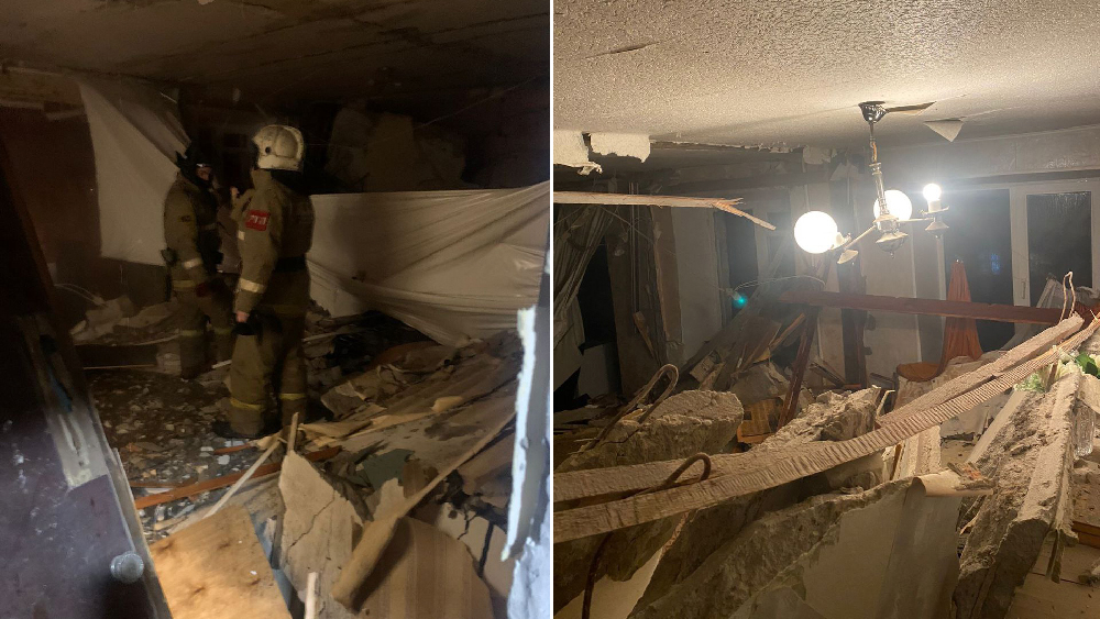 Последствия взрыва газа в жилом доме в Сергиевом Посаде. Фото © Telegram / Прокуратура Московской области