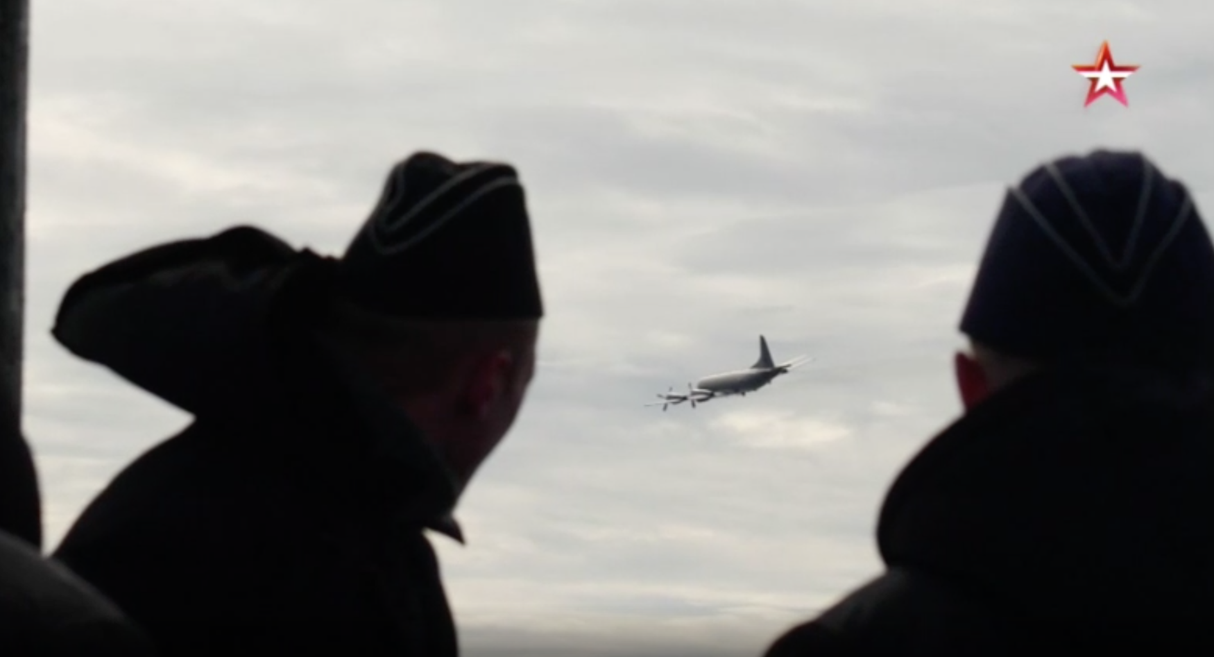Норвежский самолёт попал на видео при попытке записать 
