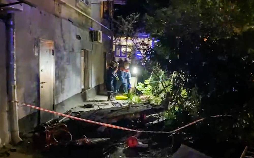 Число погибших в результате обрушения балкона в Сочи увеличилось до трёх
