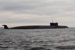 Атомный подводный крейсер "Генералиссимус Суворов" завершил испытания в Белом море
