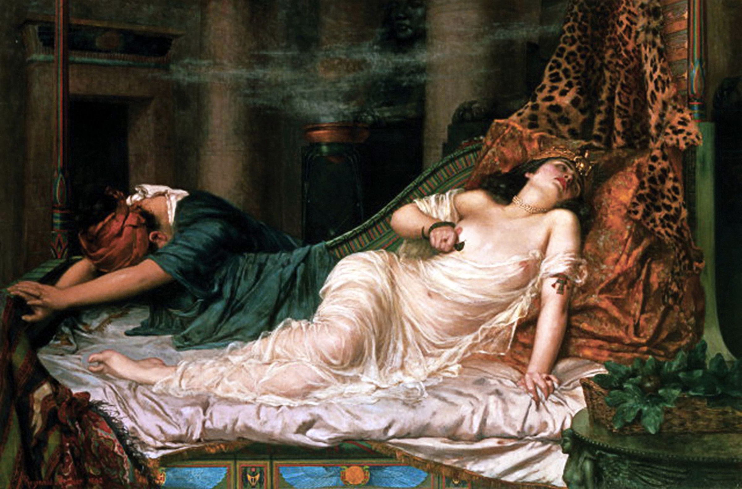 "Смерть Клеопатры", картина Реджинальда Артура, 1892. Фото © Wikipedia
