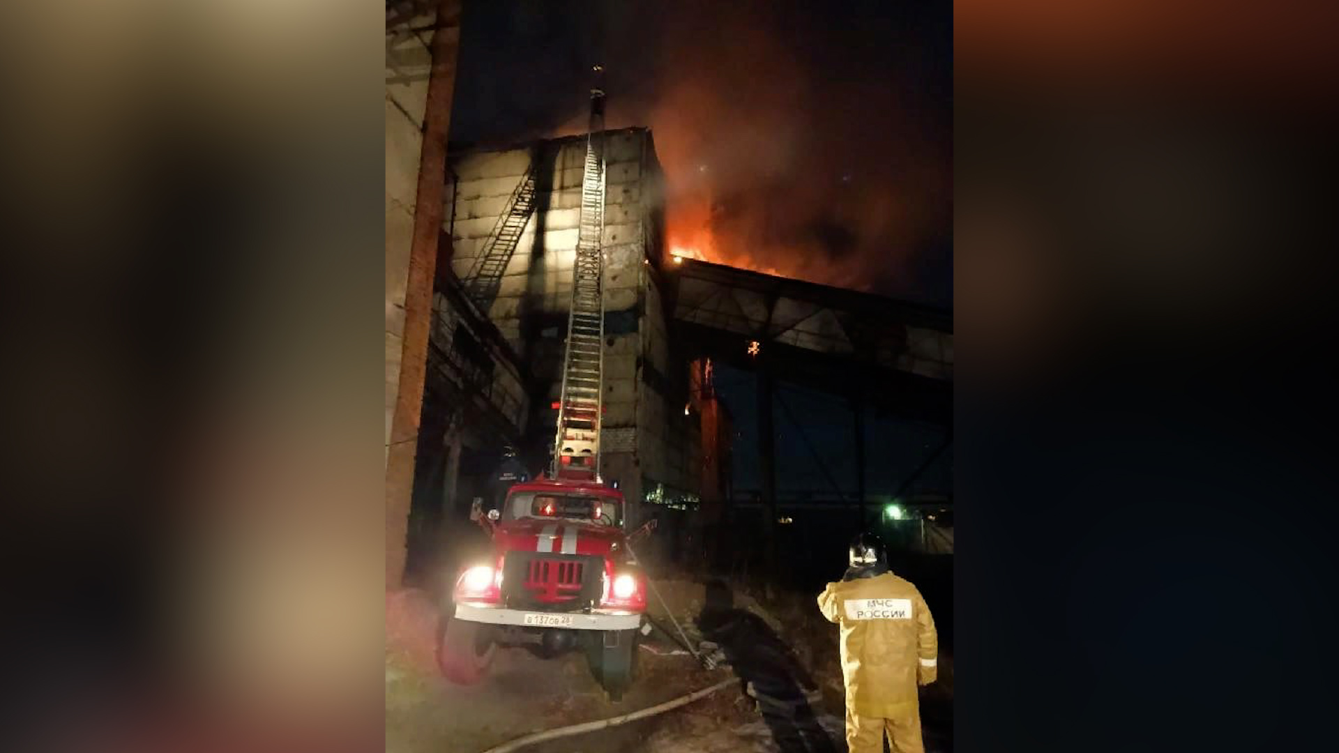 На углеподаче старейшей ГРЭС в Приамурье ночью произошёл пожар