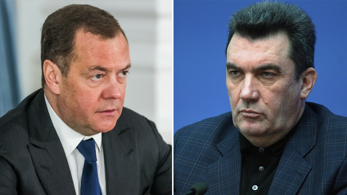 Медведев назвал нацистским ублюдком главу СНБО за призыв уничтожить Россию