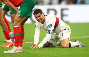 Роналду в слезах сбежал с поля после поражения Португалии на ЧМ-2022