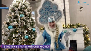 Дед Мороз подарил Снегурочке "дворец"