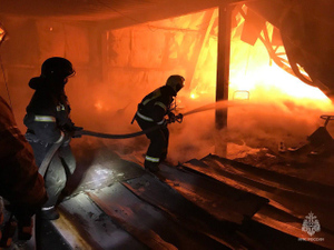 На складе во Владивостоке, где произошёл крупный пожар, не было сигнализации