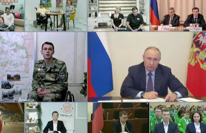 Путин поддержал идею создать в Донбассе центр реабилитации для раненых бойцов