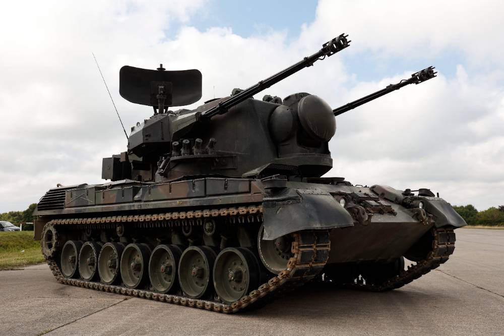 Германия пообещала Украине семь списанных самоходных зениток Gepard