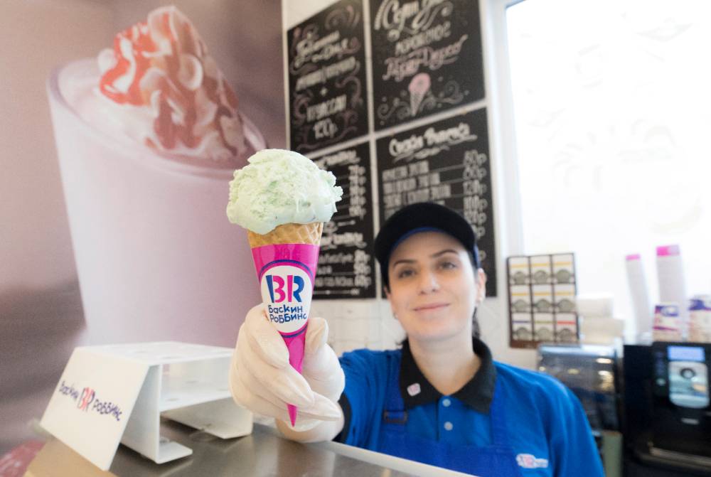 Мороженое Baskin Robbins начнут продавать в России под новым брендом