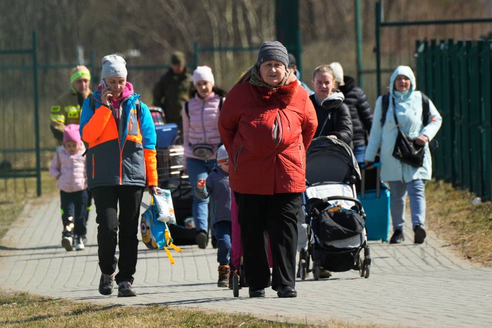 В семи областях Украины закончились места для размещения беженцев