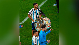 Стало известно, почему Агуэро вынес барабан с надписью "Тула" после финала ЧМ и причём здесь Россия