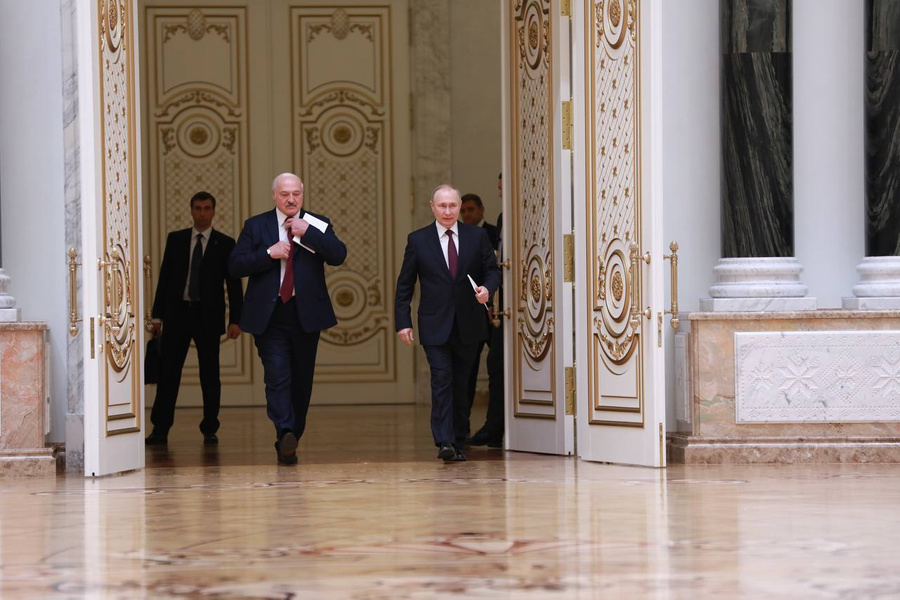 Владимир Путин и Александр Лукашенко. Фото © LIFE / Павел Баранов