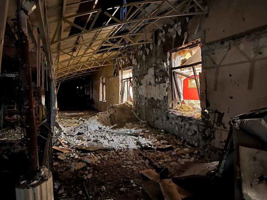 Последствия обстрела Донецка. Обложка © Телеграм-канал Артёма Шейнина