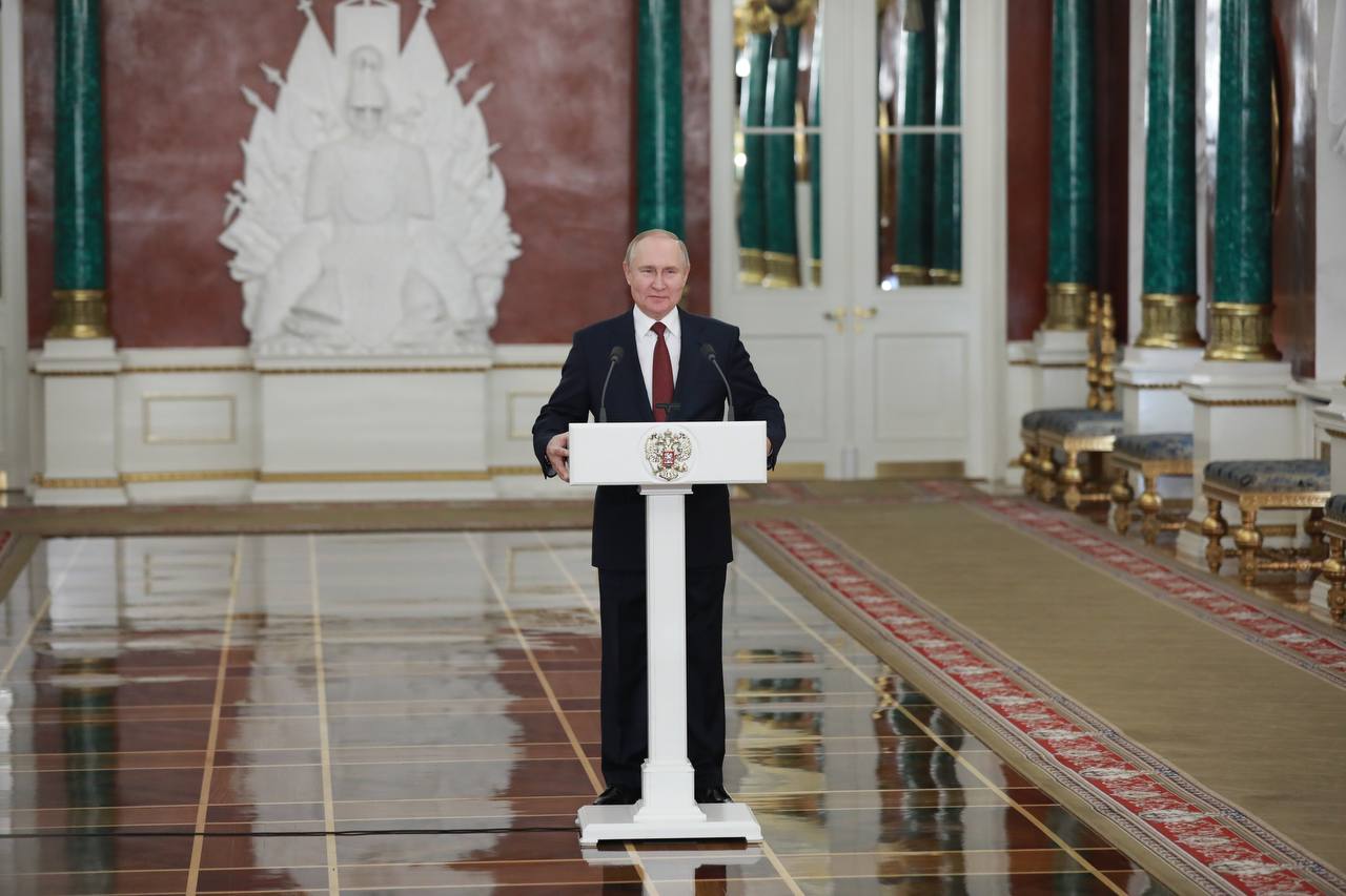 Путин заявил, что мировая ситуация не помешает реализации планов РФ на будущее