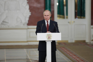 Путин: РФ стремится не к раскручиванию маховика конфликта на Украине, а к его завершению