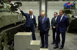 Путин посетил конструкторское бюро, где создаются системы самого современного высокоточного оружия
