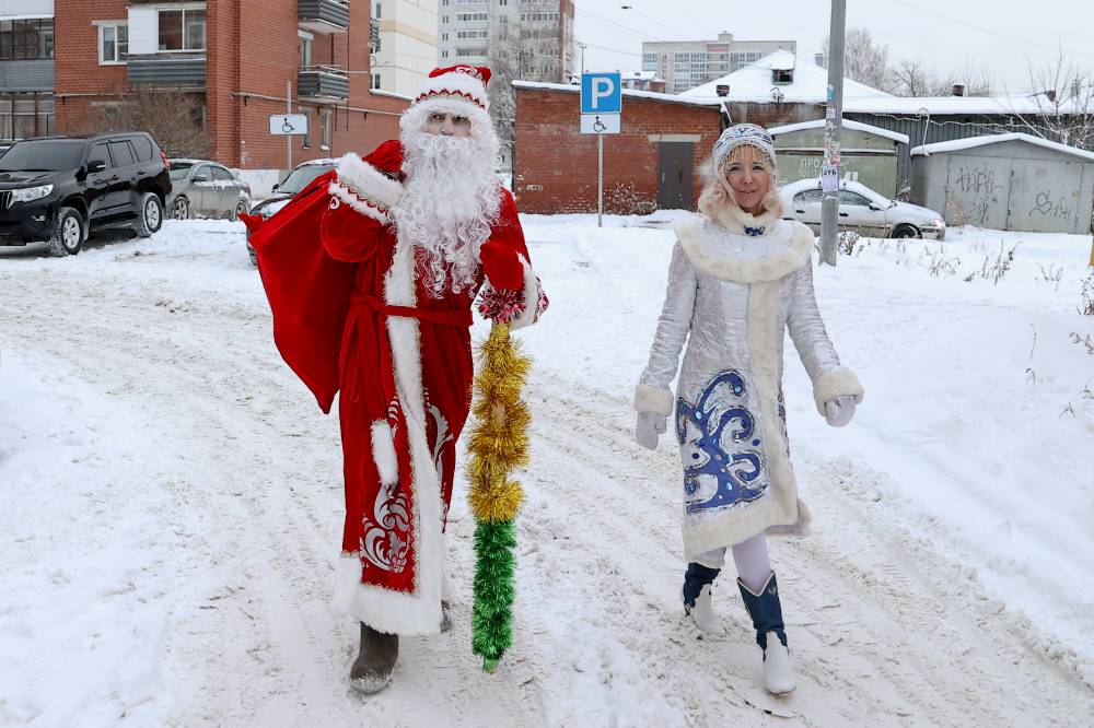Стало известно, во сколько обойдётся россиянам визит Деда Мороза и Снегурочки на дом