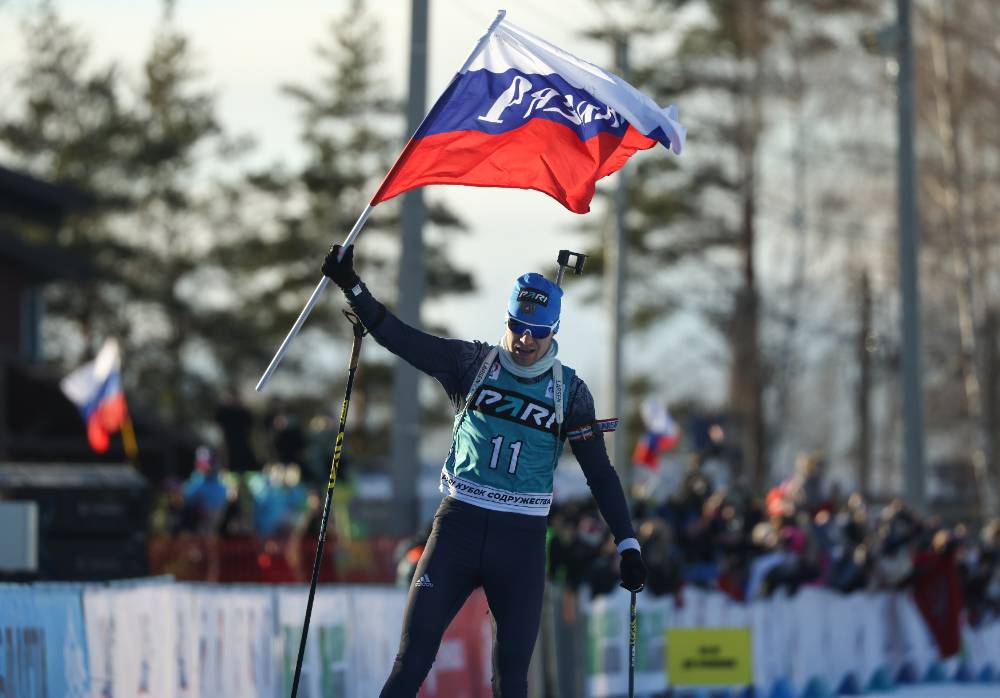 Биатлонист Ерёмин выиграл большой масс-старт на этапе Кубка Содружества в Рязани
