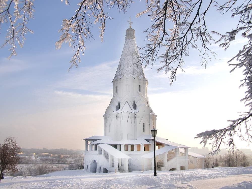 Храм Вознесения Господня в Коломенском. Фото © Shutterstock