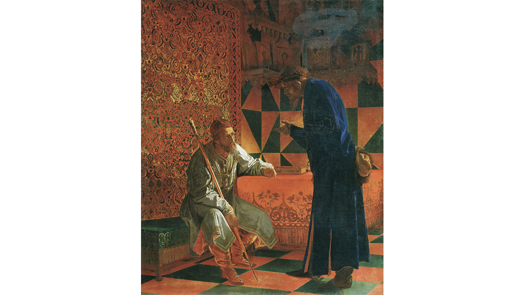 Художник Г. С. Седов, "Иван Грозный и Малюта Скуратов", 1871 год. Фото © Public Domain