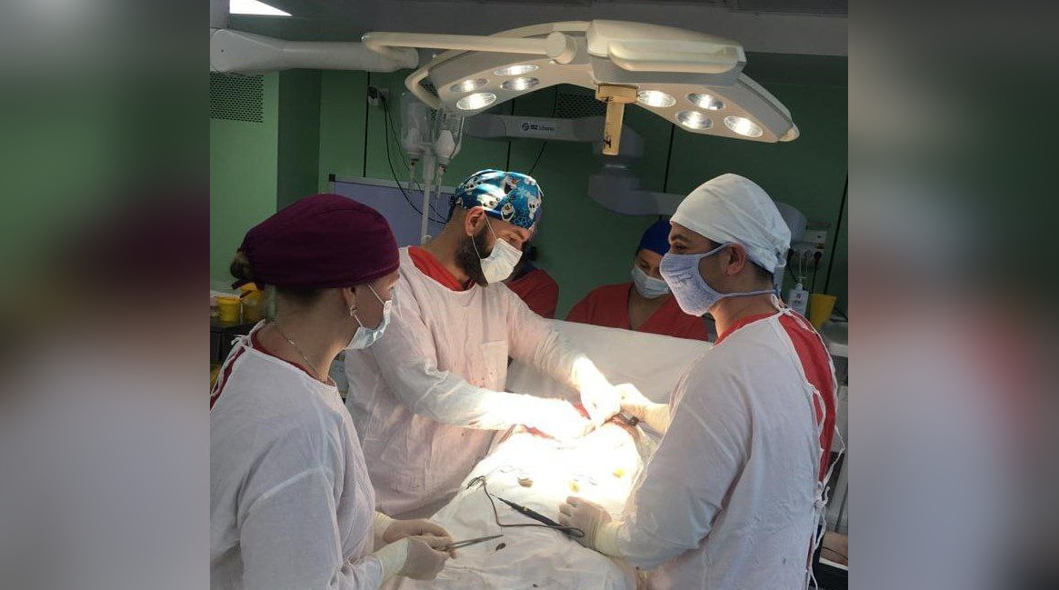 В Балашихе врачи удалили пациентке опухоль, составлявшую почти четверть её веса