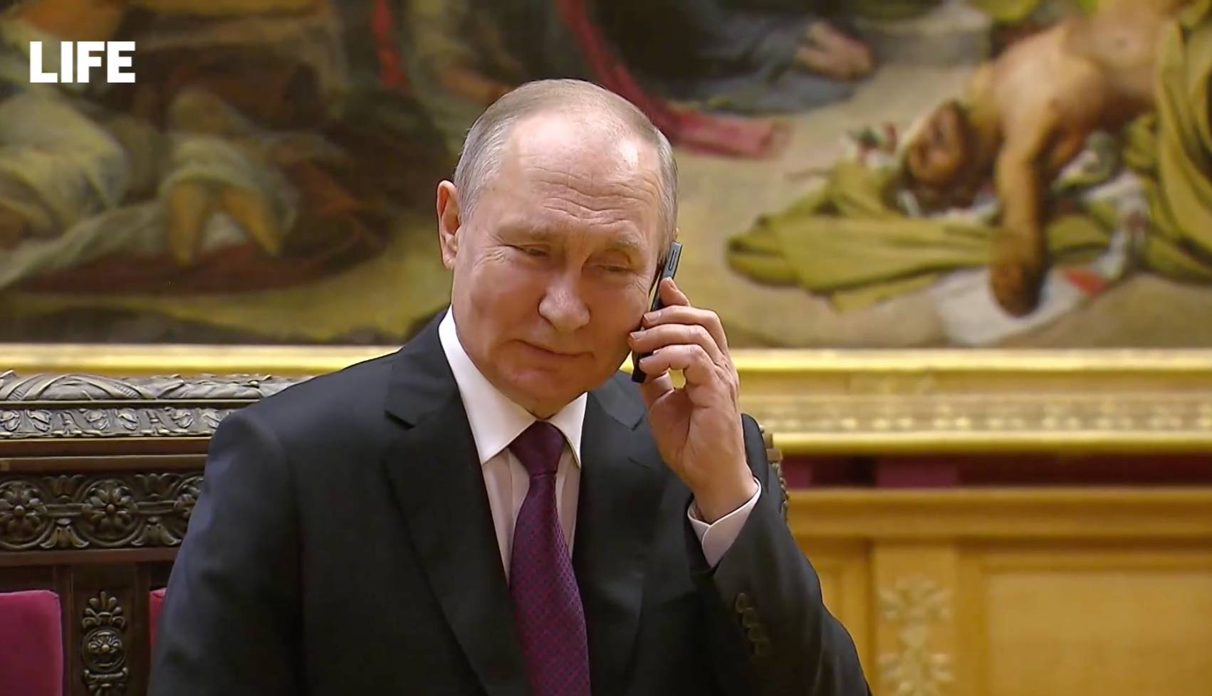 Путин передал привет другу девочки Саши из Запорожья, который очень уважает президента РФ