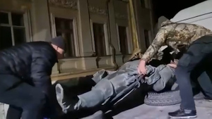 "Стыд и позор": В Одессе ночью начали демонтировать памятник Екатерине II