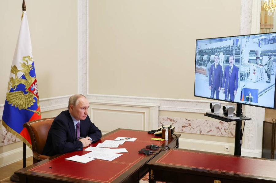 Фото © ТАСС / Михаил Климентьев / Пресс-служба Президента РФ